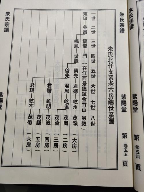 江苏盐城朱氏族谱