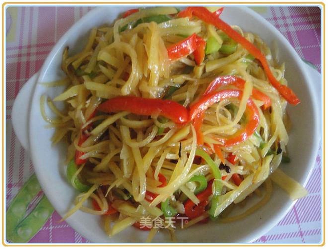 双椒土豆丝