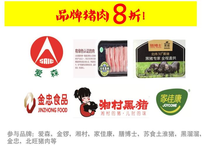 品牌猪肉8折,给你的新年加点分量