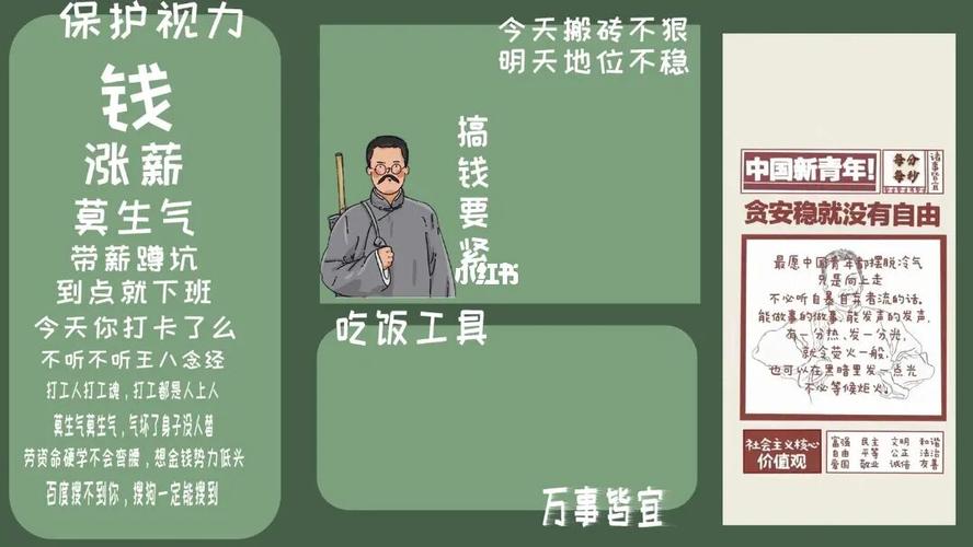 电脑分区壁纸觉醒年代上班版