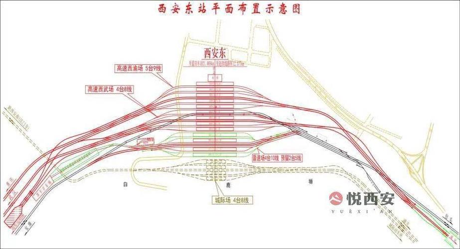 西十高铁环评发布:西安东站尘埃落定,规模超西安北