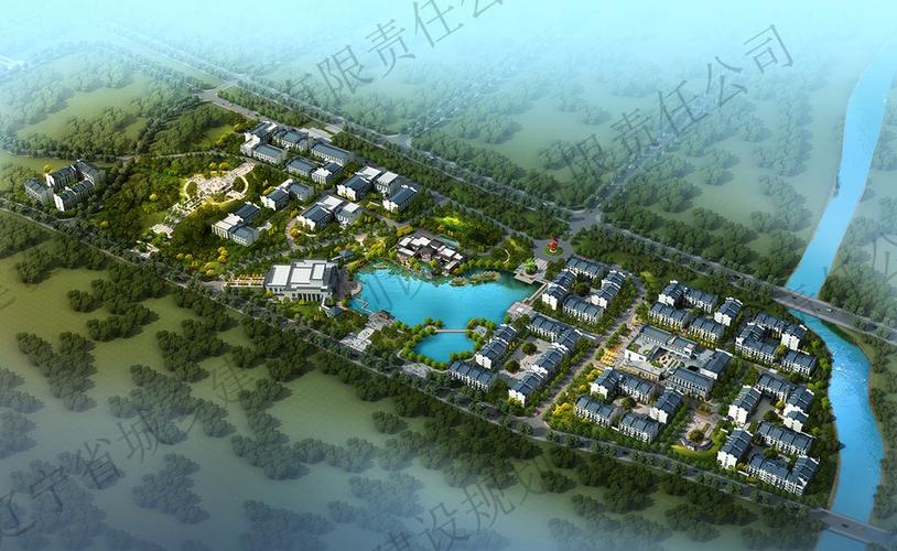辽宁师范大学海华学院一期鸟瞰图