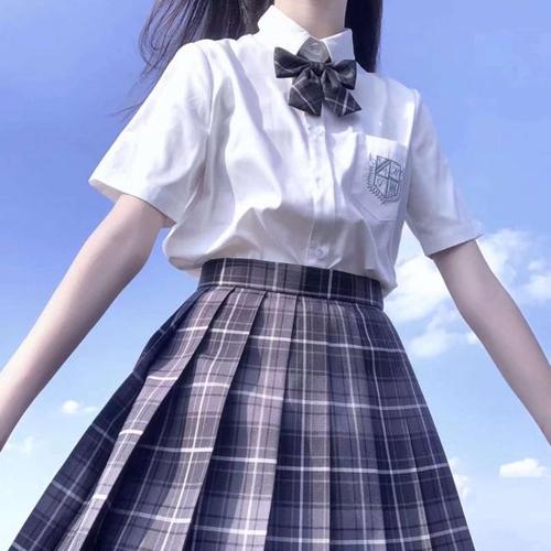 jk制服部位女生头像背景图