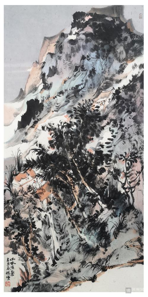 担当滨州书画家2020韩强笔墨探索的行者