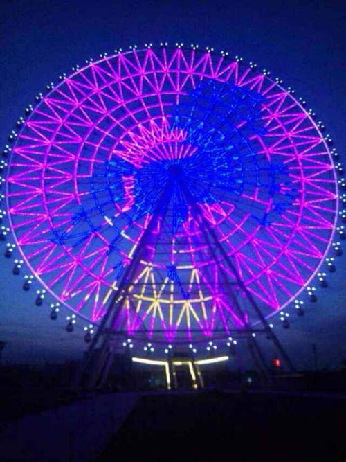 武威市人民政府 景区景点 武威"天马之眼"摩天轮