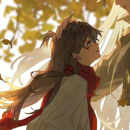 (情头)犬夜叉杀生丸x铃动漫情侣头像