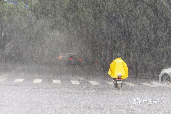 渭南将连续降雨刚刚预警中雨大雨局地暴雨909天气
