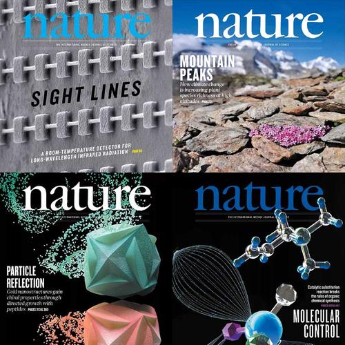 英国版nature原版自然杂志2018年4月刊合集4本