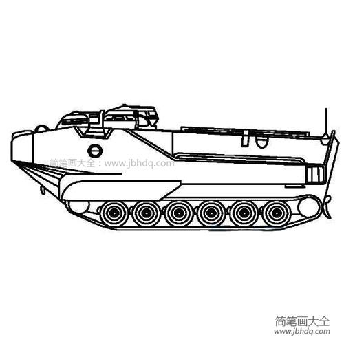 战车简笔画图片大全_步战车简笔画图片