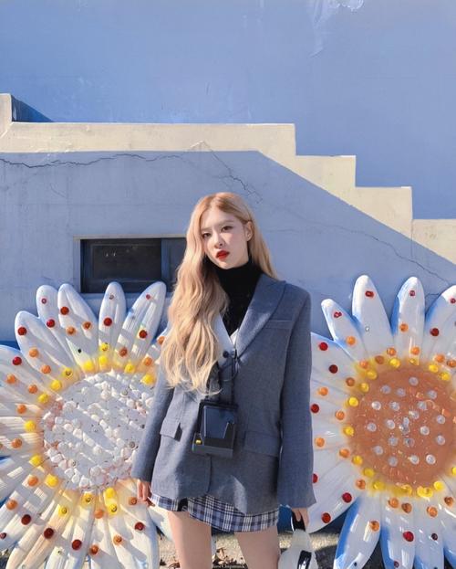 blackpink ros07朴彩英 头像壁纸背景图