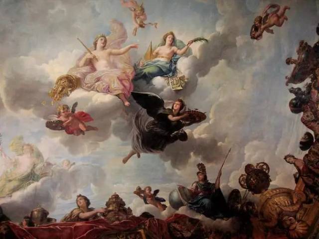 以希腊神话为主题的壁画