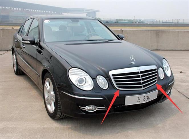 原厂适配奔驰老款e240e230e280e350中网前进叉车配件