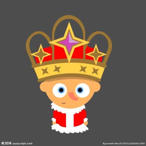 卡通国王图片