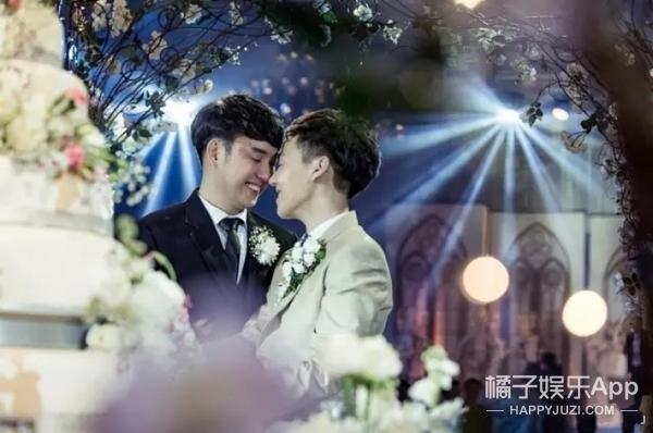 甜爆炸,泰国这对男男cp的婚礼是所有腐女的最终幻想吧
