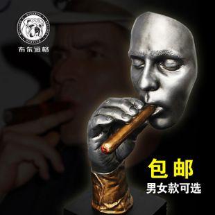 雪茄男人头像