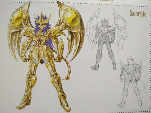 童年回忆之黄金圣衣神话,巨蟹神圣衣整体修改,山羊两