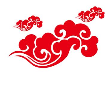 吉祥云图案装饰素材