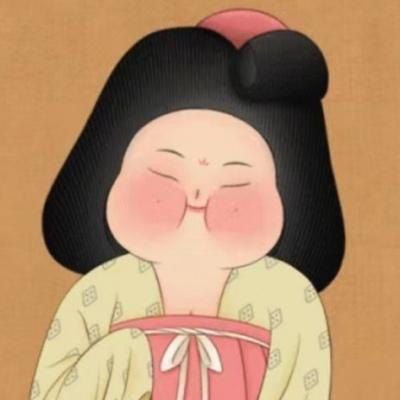 微胖可爱女性头像
