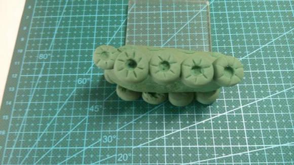 超轻粘土教程坦克车的做法图解