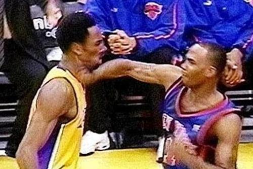 nba球星打架有多恐怖?科比被打到面部扭曲 汤帅被揍出脑浆