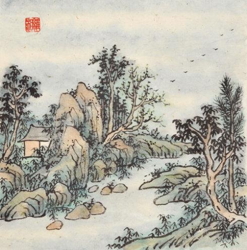 传统山水小品(四)