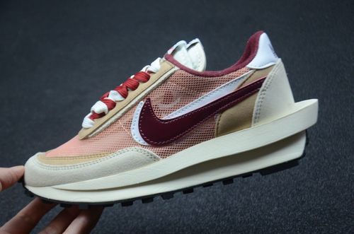 华夫6代sacai x ldwaffle 联名解构双钩网面男女鞋户外休闲跑步鞋