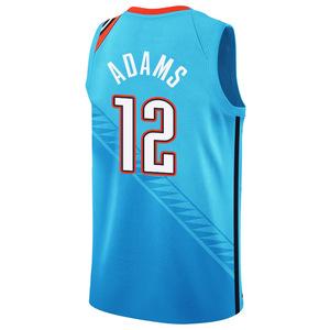 新款雷霆队城市版球衣威少乔治迪亚洛格兰特施罗德亚当斯篮球服