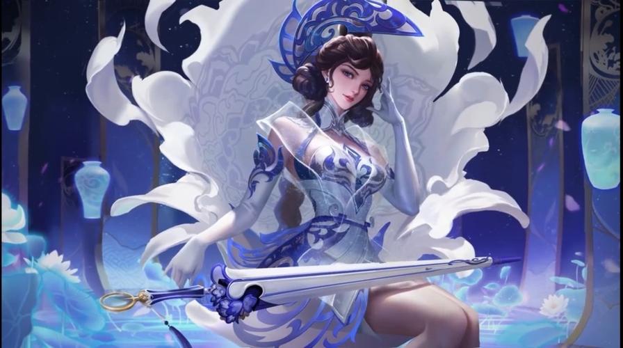 王者荣耀露娜瓷语鉴心皮肤特效怎么样露娜瓷语鉴心皮肤特效展示多图