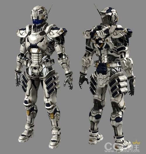 com 为大家分享一些经典的科幻机械未来元素cg角色设计 - 潇洒d鱼
