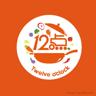 甘肃十二点营养餐饮logo设