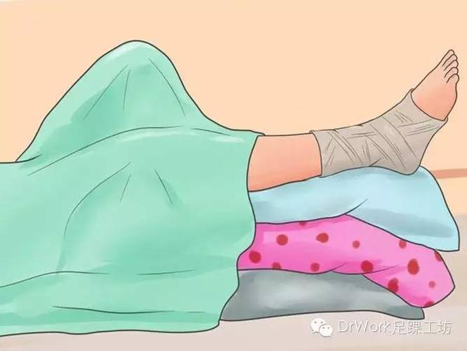 抬高你的患肢,高过心脏水平.