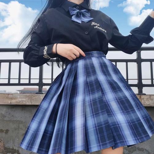 沐之原创jk格裙坠落星球粉丝福利cosplay女装