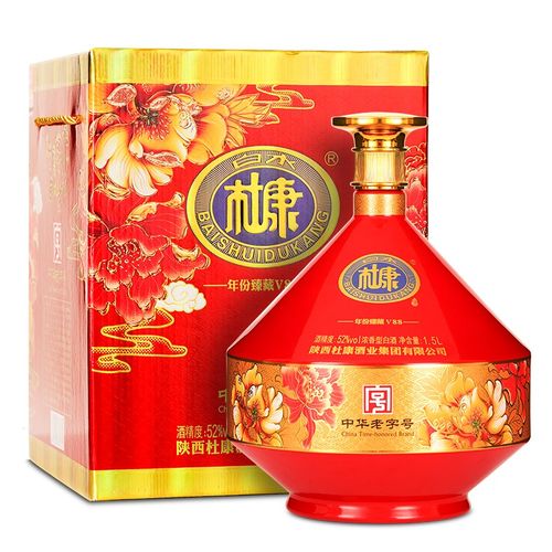 白水杜康 年份臻藏v88 52度浓香型白酒 1.5l 坛装酒 一坛装