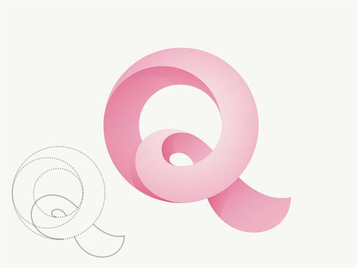 q 字母logo