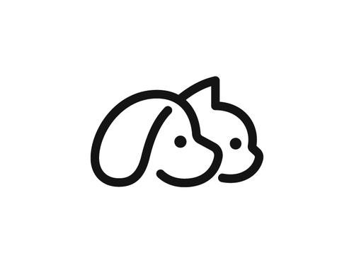 猫狗logo