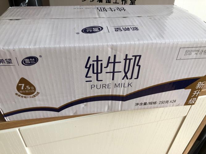 雪兰新希望纯牛奶的热量和减肥功效