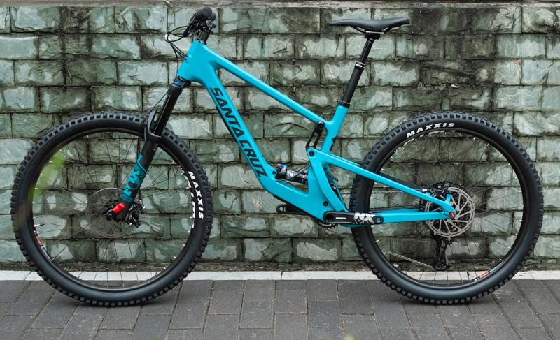 美国santacruz5010四代碳纤维山地三条裤子软尾山地自行车