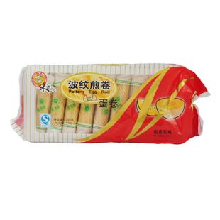 米老头 波纹煎卷哈密瓜味108g袋 鸡蛋卷蛋黄卷香脆卷