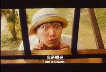 我终究是个懦夫,不配英雄谈吐.
