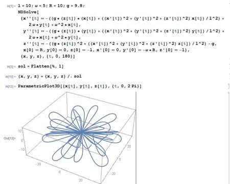 mathematica将数值求解的参数微分方程组画图