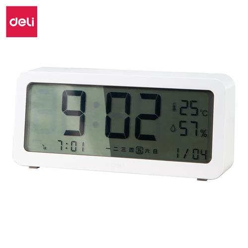 得力8827  大号多功能电子钟