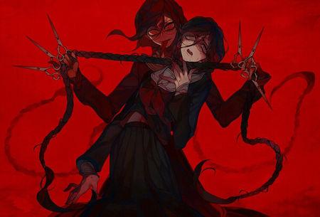 求,动漫弹丸论破里的腐川东子的病娇暗黑系图片.谢谢