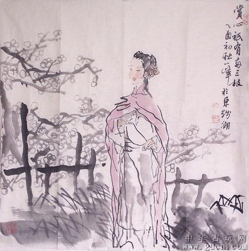 [藏品编号:2728232] 吴山明弟子,原山明美术院院长~石一峰~人物画