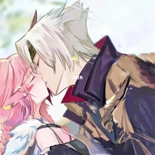 西施曜动漫情头_西施_动漫_情侣头像_曜和西施_素材