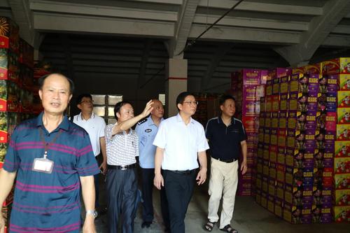 潮州市委常委,常务副市长温金荣带队开展安全生产督查