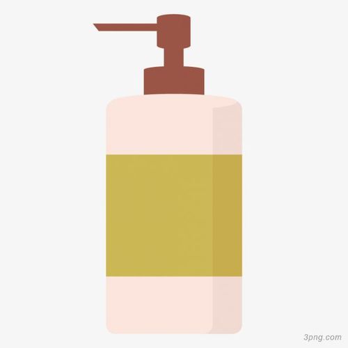 卡通洗发露矢量图下载