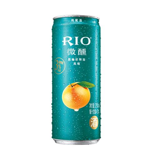 rio伏特加鸡尾酒 锐澳微醺西柚伏特加风味 330ml/罐
