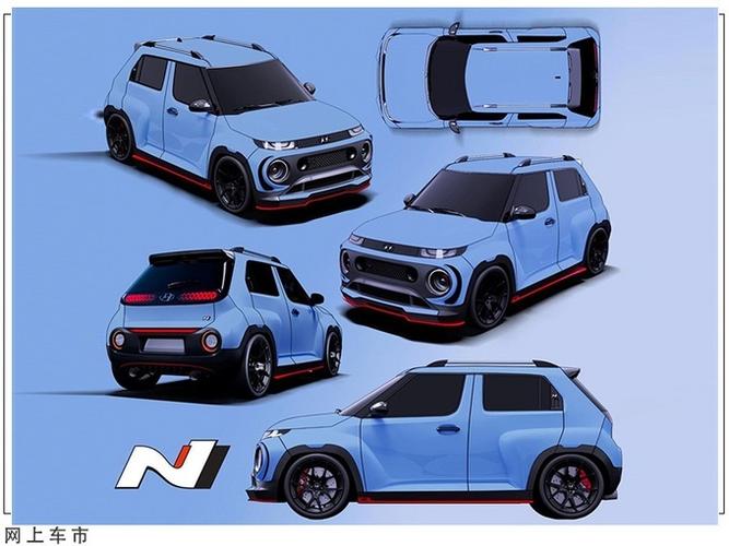 现代全新小型suv海外曝光 命名为casper