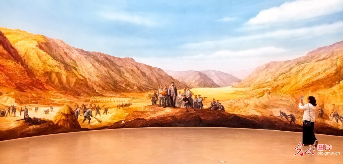 陕西延安:南泥湾大生产纪念馆新馆试运营