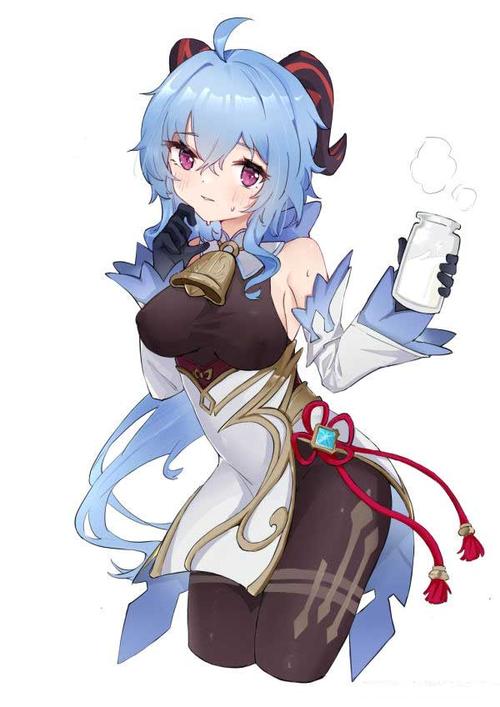 长弓燧龙原神甘雨本子 甘雨とぱんぱん